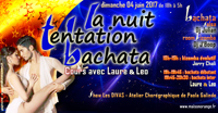 visuel Nuit Tentation Bachata, le 04 juin 2017 à Paris Bastille